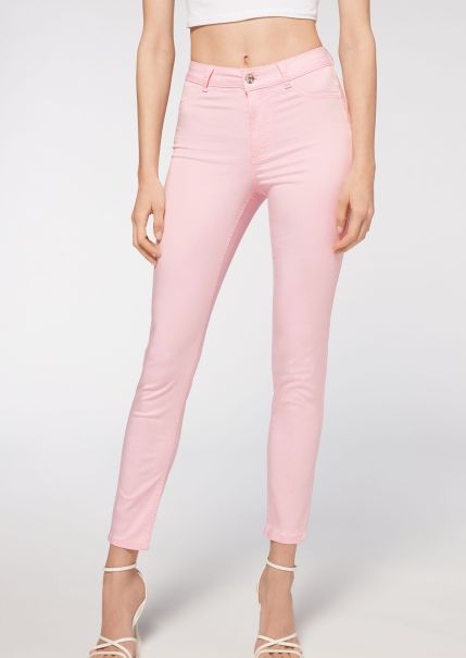 Eco Light Push Up Denim Jeans 702C Pink Jeans Women Calzedonia Discover