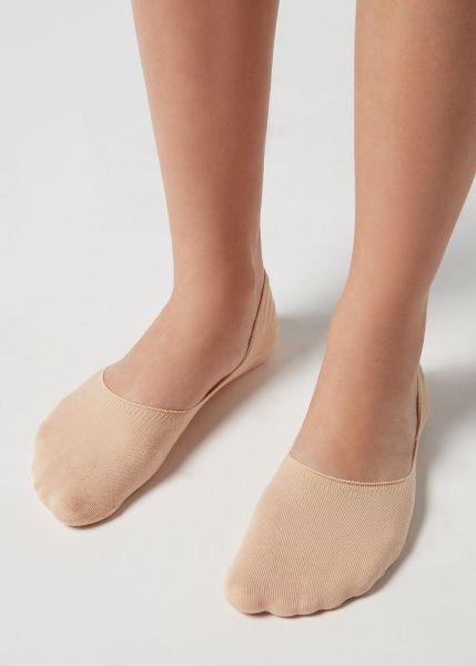600 Nude Specialized Calzedonia Unisex Cotton Invisible Socks Invisible Socks Women