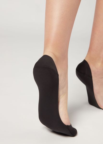 019 Black Invisible Socks Women Women’s Side Cut Invisible Socks Calzedonia Introductory Offer