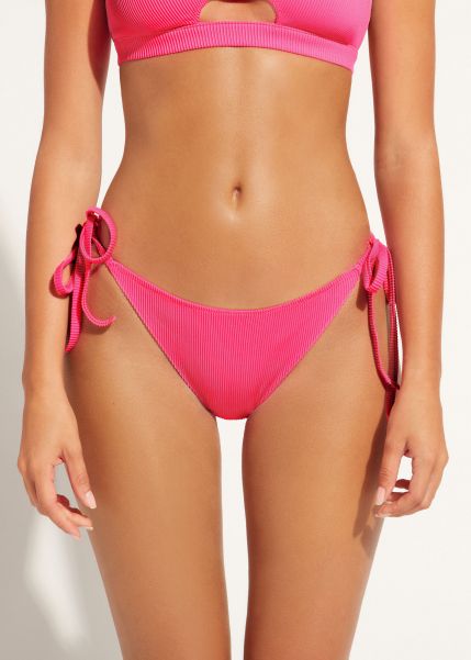 Calzedonia Women String Swimsuit Bottom New York 824C Electric Pink Bikinis Exclusive