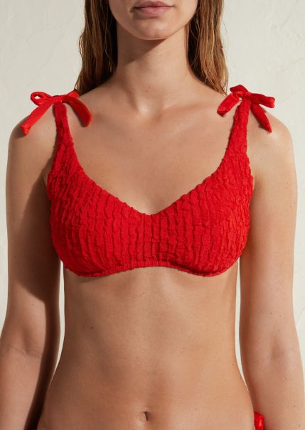 Personalized Tank-Style Swimsuit Top Marrakech Women Calzedonia 529C Luxury Red Bikinis
