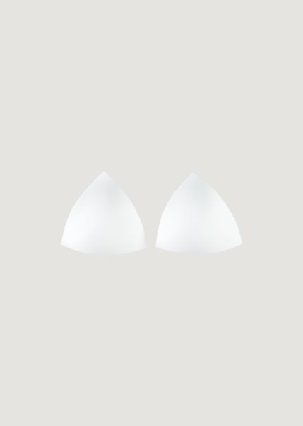 01 White Sustainable Swimwear Accessories Graduated Padding Cups For Triangle Bikinis Women Calzedonia