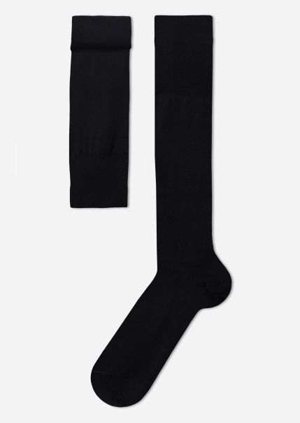 Men’s Long Socks With Cashmere Men Long Socks 019 Black Calzedonia Coupon
