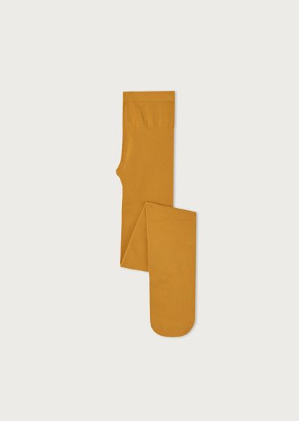Girls’ Soft Touch 50 Deniers Tights Calzedonia Efficient Kids 3398 Yellow Ocher Tights