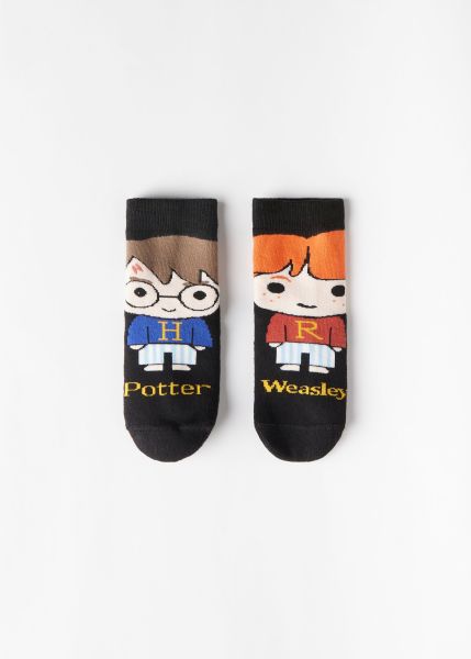 9855 Black Harry Potter Pajamas Mega Sale Kids Calzedonia Kids’ Harry Potter Non-Slip Socks Short Socks